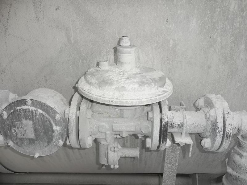 Válvula reguladora de pressão gás natural
